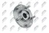 ПІДШИПНИК СТУПИЦІ ПЕР. | MITSUBISHI LANCER CY 07-, LANCER SPORTBACK CX 08-, OUTLANDER CW 06-12, GALANT/LANCER EVO 07-, PEUGEOT 4007 07- NTY KLPMS039P (фото 2)
