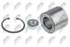 ПІДШИПНИК СТУПИЦІ | FIAT DUCATO 01-06, CITROEN JUMPER 01-06, PEUGEOT BOXER 01-06 NTY KLTFT013 (фото 2)