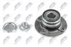СТУПИЦЯ КОЛЕСА | OPEL CORSA C 00- /ТОРМОЗА ДИСКОВЫЕ/ NTY KLTPL014 (фото 1)