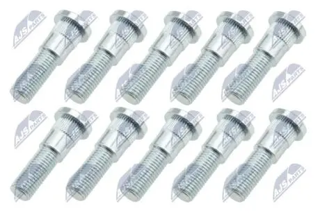 КОМПЛЕКТ ШПИЛЬОК КОЛЕСА | CHRYSLER GRAND VOYAGER 00-, GRAND CHEROKEE 01-, PACIFICA 04- /ПЕРЕД/10 PCS/ NTY KSPCH004