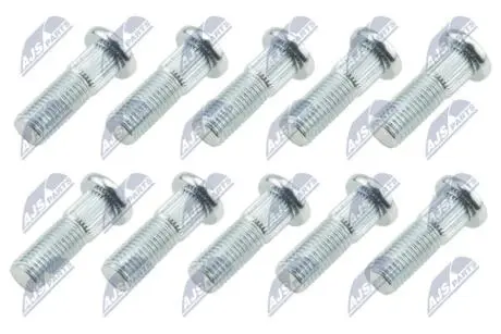 КОМПЛЕКТ ШПИЛЬОК КОЛЕСА | HONDA ACCORD 94-08, CIVIC 92-06, CR-V 97-, JAZZ 02-, ODYSSEY 08- /ЗАД СТУПИЦА/10 PCS/ NTY KSPHD001