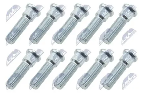 КОМПЛЕКТ ШПИЛЬОК КОЛЕСА | MITSUBISHI PAJERO 91-, 00-, 06- /10 PCS/ NTY KSPMS001