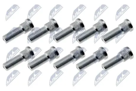 КОМПЛЕКТ ШПИЛЬОК КОЛЕСА | MITSUBISHI L200 96-07 /10 PCS/ NTY KSPMS002