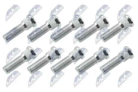 КОМПЛЕКТ ШПИЛЬОК КОЛЕСА | SUBARU IMPREZA 92-,02-,07- LEGACY/OUTBACK 89-09, FORESTER 96-07 /10 PCS/ NTY KSPSB000