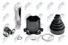 ШАРНІР РІВНИХ КУТОВИХ ШВИДКОСТЕЙ | VW SHARAN 03-, FORD GALAXY 03-, AUDI A4 8E5/B6 01-,8ED 04-, A6 4F5 05- NTY NPWAU001 (фото 2)