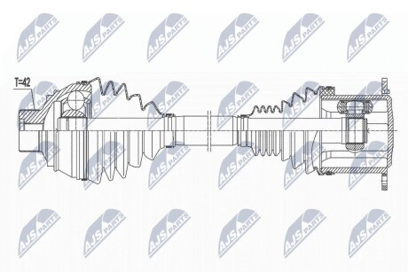 ПІВВІСЬ | AUDI ENG.2.0TDI,2.0TFSI A4 B9 /AVANT/ALLROAD QUATTRO 15-, A5/SPORTBACK 16- /ПЕРЕД,Л/П,ATM/ NTY NPWAU036