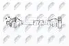 ПІВВІСЬ | AUDI A4 B5 1.8,1.8T 94-, VW PASSAT B5 1.8,1.8T,2.0 96-, SKODA SUPERB I 2.0 02- /ЛІВ,MTM/ NTY NPWAU040 (фото 1)