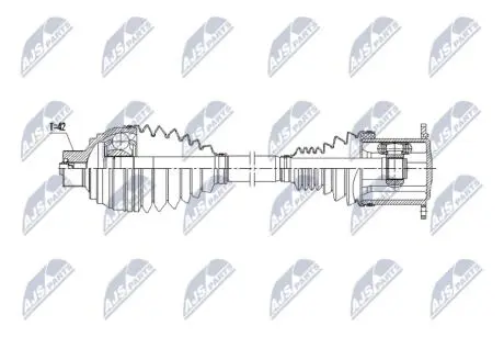 ПОЛУОСЬ NTY NPWAU086