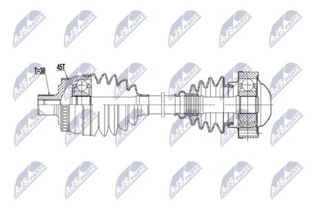 ПОЛУОСЬ NTY NPWAU110