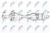 ПІВВІСЬ | BMW 5 E60/E61 XDRIVE 525D/525I/525XI/530D/530XD/530I/530IX 04-10 /ЛІВ,ПЕРЕД/ NTY NPWBM081 (фото 1)