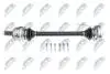 ПІВВІСЬ | BMW 3 E46 318D/320D/320I/323I/325I/325XI/328I 98- /ЗАД,ЛІВ/ NTY NPWBM147 (фото 2)
