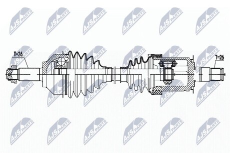 ПІВВІСЬ | MINI COUNTRYMAN R60 COOPER/ONE 10-16, PACEMAN R61 COOPER 12-16 /ПЕРЕД,ЛІВ,ATM/ NTY NPWBM161