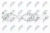 ПІВВІСЬ | BMW XDRIVE 120D/220D GRAN COUPE 19-, 2 ACTIVE TOURER/GRAN TOURER 218D,220D 14-, X1 14-, X2 17-, MINI CLUBMAN F54 14-, COUNTRYMAN F60 16- /L=P,ЗАД/ NTY NPWBM165 (фото 1)