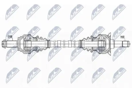 ПІВВІСЬ | BMW X3 F25 SDRIVE 18D,20D 12- /ЗАД,ПРАВ,MTM,ATM/ NTY NPWBM191