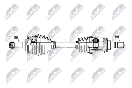 ПОЛУОСЬ NTY NPWBM203