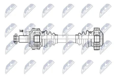 Автозапчасть NTY NPWBM215