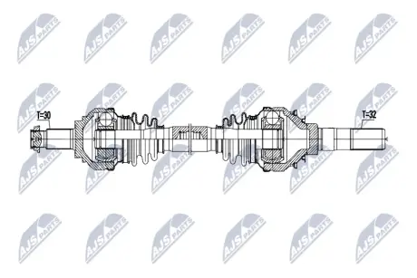 Автозапчасть NTY NPWBM220