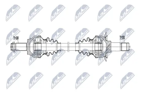 Автозапчасть NTY NPWBM231