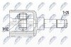 ШАРНІР РІВНИХ КУТОВИХ ШВИДКОСТЕЙ | CHRYSLER SEBRING JR 01-06, DODGE STRATUS 01-06 Л/П NTY NPWCH024 (фото 1)