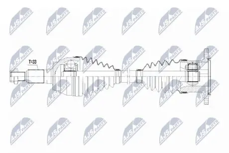 ПІВВІСЬ | CADILLAC ESCALADE 6.0,6.2 07-14, CHEVROLET AVALANCHE 4.8,5.3 07-14, SILVERADO 4.3,4.8,5.3 07-13, SUBURBAN 4.8,5.3 07-14, TAHOE 4.8,5.3 07-14, GMC SIERRA 4.3,4.8 07-13, YUKON 4.8,5. NTY NPWCH072