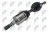 ПІВВІСЬ | JEEP CHEROKEE 2.4,3.7,2.5CRD,2.8CRD 4WD 01-08 /ПЕРЕД,ЛІВ/ NTY NPWCH096 (фото 2)