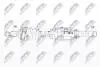 ПІВВІСЬ | CITROEN C4 PICASSO/GRAND PICASSO II 1.6HDI 13- /ПРАВ,ML6C/MLP/ NTY NPWCT073 (фото 1)
