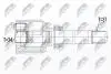 ШАРНІР РІВНИХ КУТОВИХ ШВИДКОСТЕЙ | CITROEN C3 II AIRCROSS 1.2T,1.5HDI 17-, OPEL CROSSLAND X 1.2T,1.5TD 18- /ПРАВ, ATM AT6/ NTY NPWCT108 (фото 1)