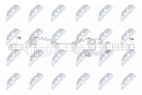 ПОЛУОСЬ NTY NPWCT160