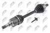 ПІВВІСЬ | FORD MONDEO IV, GALAXY, S-MAX 1.8TDCI/2.0TDCI 07-13, VOLVO V70 2.0D 136KM 07- /ЛІВ MTM/ NTY NPWFR050 (фото 2)