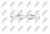 ПІВВІСЬ | FORD TRANSIT 330 2.2TDCI 01.13-, 2.0TDCI 01.16-, TRANSIT CUSTOM 330 2.2TDCI 01.13-, 2.0TDCI 01.16- /ЛІВ,SKRZYNIA 6MT/ NTY NPWFR075 (фото 1)