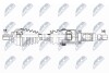 ПІВВІСЬ | FORD FOCUS II 2.5ST 05-12, VOLVO S40II/V50 2.4I/T5, C30 D3/D4/T5, C70II 2.4I/T5 /ПРАВ,MTM/ NTY NPWFR082 (фото 1)