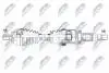 ПІВВІСЬ | FORD FOCUS II 2.5ST 05-12, VOLVO S40II/V50 2.4I/T5, C30 D3/D4/T5, C70II 2.4I/T5 /ПРАВ,MTM/ NTY NPWFR082 (фото 1)
