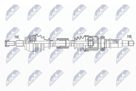 ПІВВІСЬ | FORD ENG. 1.6,1.6TI FOCUS III 10-, C-MAX/GRAND C-MAX 10- /ПРАВ,MTM/ NTY NPWFR113