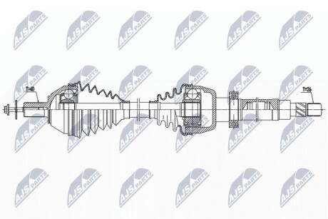 ПІВВІСЬ | FORD MONDEO 2.5 07-, S-MAX 2.5ST 06-, VOLVO S60II/V60I D3,D4,D5 10-, S80II/V70III 2.0TDI,2.4D,2.5T,D5 06- /ПЕРЕД,ПРАВ,MTM/ NTY NPWFR157