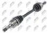 ПІВВІСЬ | FIAT GRANDE PUNTO 1.6D MULTIJET/1.9D MUTLIJET 05-, PUNTO EVO 1.6D MULTIJET 09-, ALFA ROMEO MITO 1.6JTDM 08- /ЛІВ,MTM/ NTY NPWFT043 (фото 2)