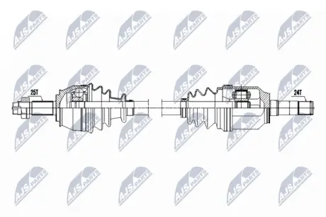 ПОЛУОСЬ NTY NPWFT102