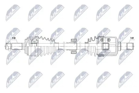 Автозапчасть NTY NPWHD104