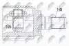 ШРКШ зовн. Kia Sportage, Hyundai IX35 1.7CRDI, 2.0CRDI NTY NPWHY536 (фото 1)