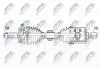 ПІВВІСЬ | HYUNDAI SANTA FE II 2.2CRDI 2WD/4WD 09-12, KIA SORENTO II 2.2CRDI 2WD/4WD 09- /ПЕРЕД,ЛІВ,ATM/ NTY NPWHY581 (фото 1)