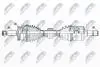 ПІВВІСЬ | HYUNDAI SANTA FE II 2,0CRDI,2.2CRDI 06-12, KIA SPORTAGE 2.2CRDI 09-15 /ПЕРЕД,ЛІВ,MTM/ NTY NPWHY595 (фото 1)