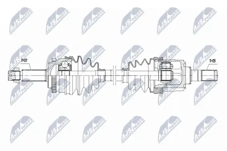 ПОЛУОСЬ NTY NPWHY628