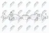 ПІВВІСЬ | KIA PICANTO 1.0 11-17 /ПРАВ,MTM/ NTY NPWKA376 (фото 1)