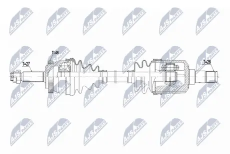ПОЛУОСЬ NTY NPWKA415