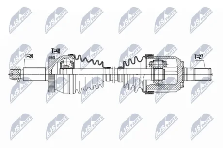ПОЛУОСЬ NTY NPWKA419