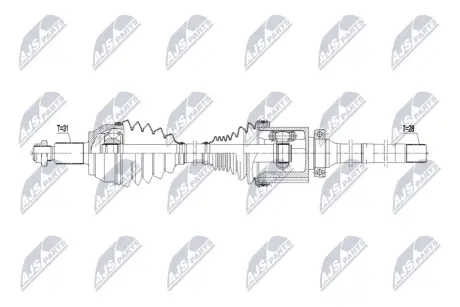 ПОЛУОСЬ NTY NPWLR052