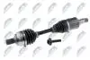ПІВВІСЬ | MERCEDES C280 C300 C320 C350 W204 3.0/3.2/3.5 08-, E350/E400 12- /ATM,ПЕРЕД,ПРАВ,OSЈONA PRZEGUBU CR/ NTY NPWME061 (фото 2)