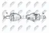 ПІВВІСЬ | MERCEDES W205/S205/C205 C200/C250/C300/C400/C45AMG 13- /ATM,ПЕРЕД,ПРАВ/ NTY NPWME063 (фото 1)