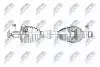 ПІВВІСЬ | MERCEDES W176 A160/A180 12-, W242/W246 B160/B180 11-, C117/X117 CLA180/CLA200/CLA250 W117 13- /ATM,ПЕРЕД,ЛІВ/ NTY NPWME065 (фото 1)
