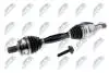 ПІВВІСЬ | MERCEDES W176 A160/A180 12-, W242/W246 B160/B180 11-, C117/X117 CLA180/CLA200/CLA250 W117 13- /ATM,ПЕРЕД,ЛІВ/ NTY NPWME065 (фото 2)