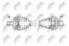 ПІВВІСЬ | MERCEDES W176 A180CDI 15-, W242/W246 B180CDI 15-, GLA180/GLA200/G250 W156 14- /ATM,ПЕРЕД,ПРАВ/ NTY NPWME067 (фото 1)